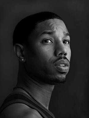 Michael B. Jordan Glamour Portrait Wallpaper