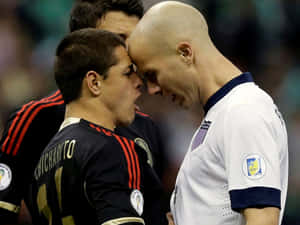 Michael Bradley And Javier Hernandez Wallpaper