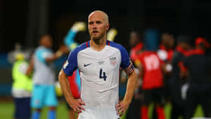 Michael Bradley At Fifa World Cup Qualifier Wallpaper