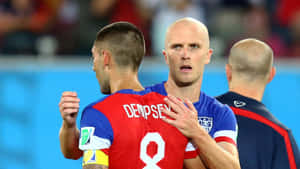 Michael Bradley Consoles Clint Dempsey Wallpaper