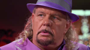 Michael Hayesin Purple Hat Wallpaper