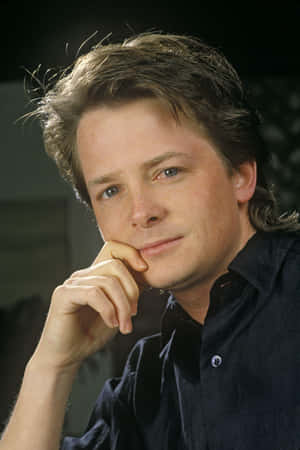 Michael J Fox, Star Of Films Such As Back To The Future And Spin City Wallpaper