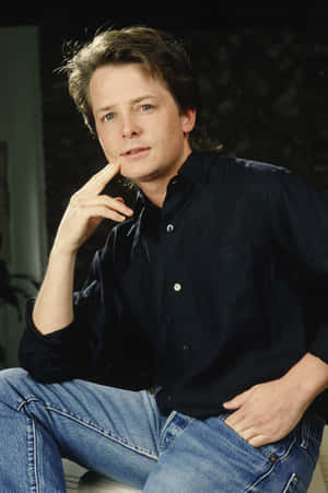 Michael J Fox, Starring Actor In Back To The Future Wallpaper