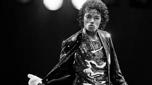 Michael Jackson Grayscale Wallpaper