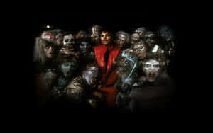 Michael Jackson's Iconic Move On Thriller Wallpaper