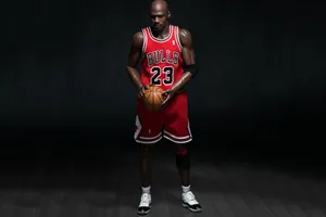 Michael Jordan Hd Studio Shot Wallpaper