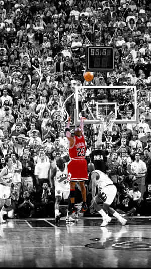 Michael Jordan, Legendary Basketball Player And Chicago Bulls Star Wallpaper