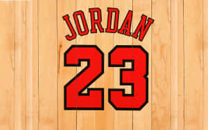 Michael Jordan's Iconic #23 Jersey Wallpaper