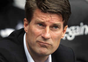 Michael Laudrup Watching During Game Wallpaper