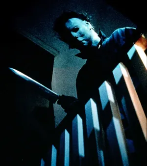 Michael Myers With Knife Wallpaper
