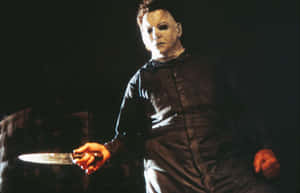 Michael Myers With Knife Wallpaper