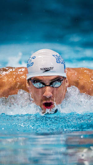 Michael Phelps Game Face Wallpaper