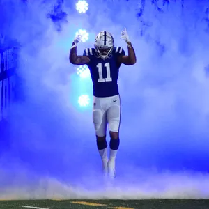 Michael Pittman Jr Entrance Smoke Background Wallpaper