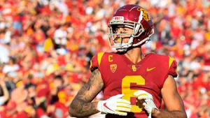 Michael Pittman Jr U S C Football Game Wallpaper