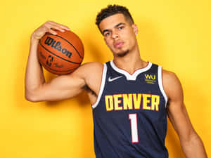 Michael Porter Jr Denver Number 1 Jersey Wallpaper