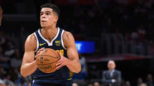 Michael Porter Jr Free Throw Wallpaper