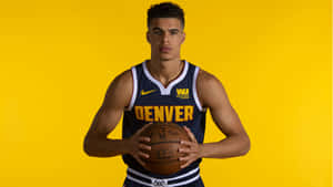 Michael Porter Jr Yellow Background Wallpaper