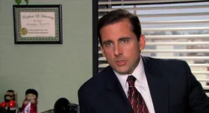 Michael Scott - Just Trying To Have A Little Fun At The Office Wallpaper