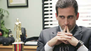 Michael Scott: The Office's Iconic Boss Wallpaper