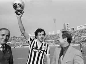 Michel Platini The King Euro 84 Photography Wallpaper