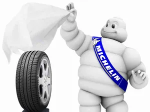 Michelin White Tire Man Wallpaper
