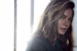 Michelle Monaghan Serious Face Wallpaper