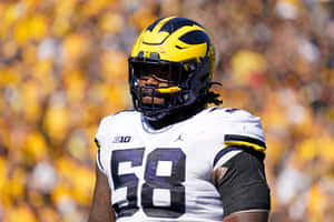 Michigan Football Player68 Wallpaper