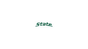 Michigan State University Minimalist White Wallpaper