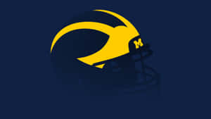 Michigan Wolverines Football Team In Action Wallpaper