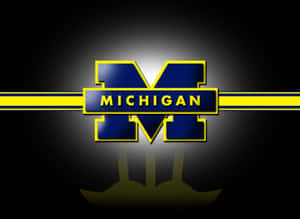 Michigan Wolverines Football Team In Action Wallpaper