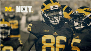 Michigan Wolverines Football Team Logo Wallpaper