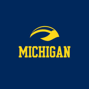 Michigan Wolverines Football Team On The Field Wallpaper