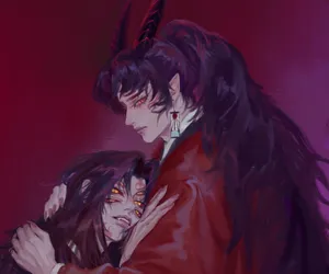 Michikatsu Tsugikuniand Demon Transformation Wallpaper