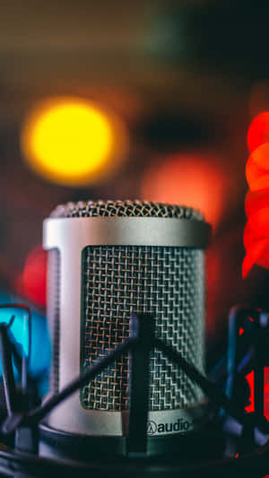 Microphone Studio Equipment Wallpaper