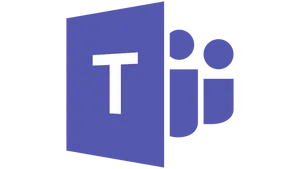 Microsoft Teams Purple Logo Wallpaper