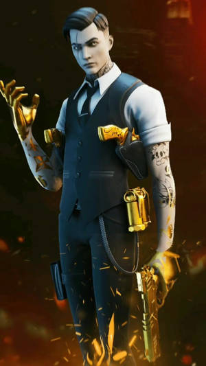 Midas Fortnite Battle Royale Game Wallpaper