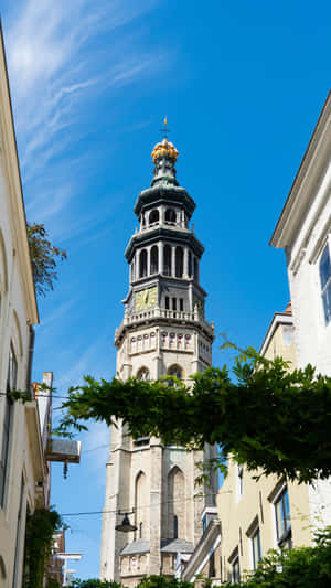 Middelburg Tower Architecture Sky Wallpaper