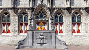 Middelburg Town Hall Details Wallpaper