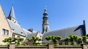 Middelburg Town Hall Tower Wallpaper