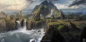 Middle Earth Shadow Of War Island Of Nurnen Wallpaper