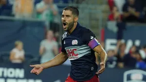 Midfielder Carles Gil Shouting Wallpaper