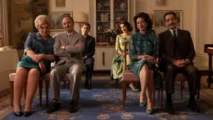 Midge Maisel At Stand-up Comedy Show Wallpaper