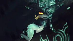 Midna And Wolf Link In The Legend Of Zelda: Twilight Princess Wallpaper