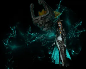 Midna And Wolf Link - The Legend Of Zelda: Twilight Princess Wallpaper