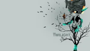 Midna, The Twilight Princess From The Legend Of Zelda Series, In An Epic Wallpaper Wallpaper