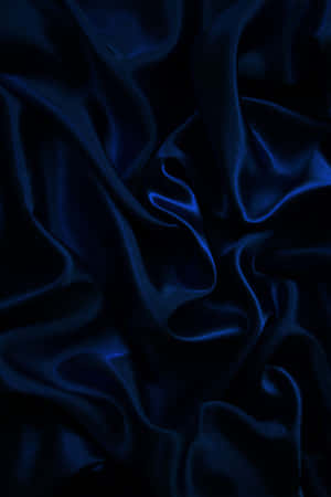 Midnight Blue Satin Texture Wallpaper