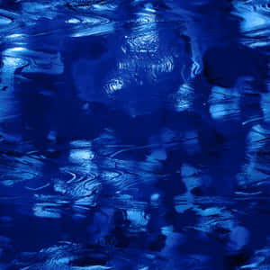 Midnight_ Blue_ Water_ Texture Wallpaper