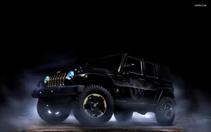 Midnight Color Jeep Wallpaper