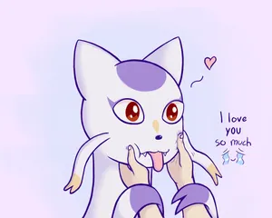 Mienshao Tongue Out Wallpaper