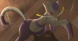 Mienshao Under The Rain Wallpaper